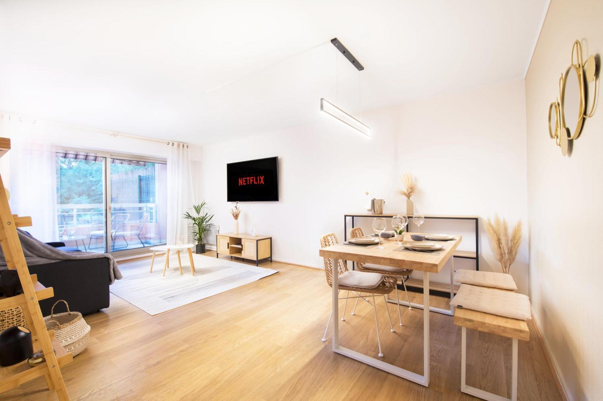 Appartement Renove - Terrasse - Parking - Bm Ницца Экстерьер фото